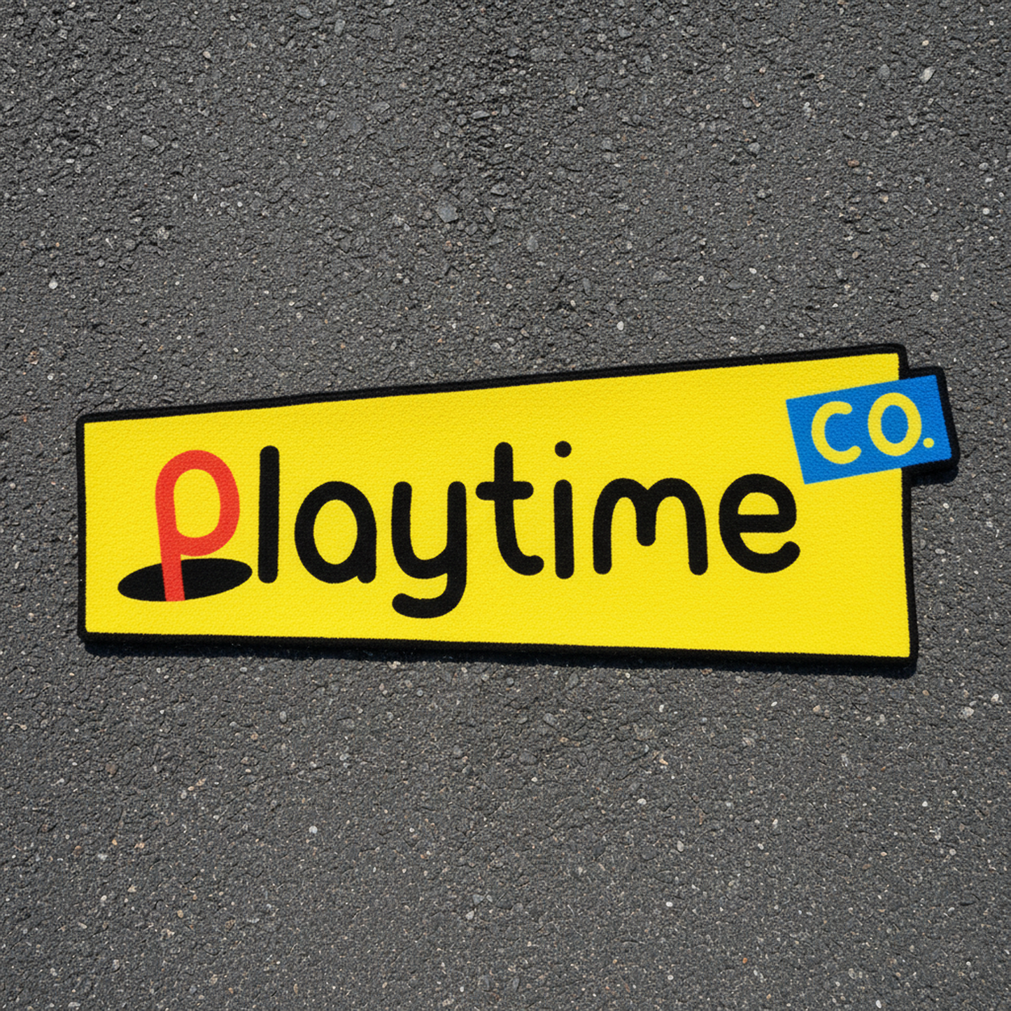 PLAYTIME CO LOGO RUG
