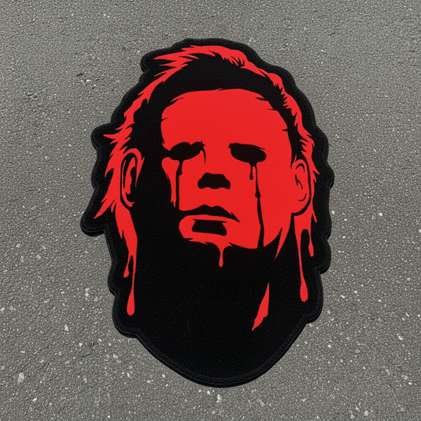 MICHAEL MYERS RED RUG