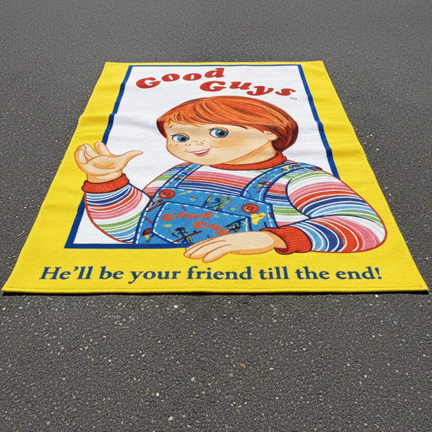 GOOD GUYS DOLL RUG