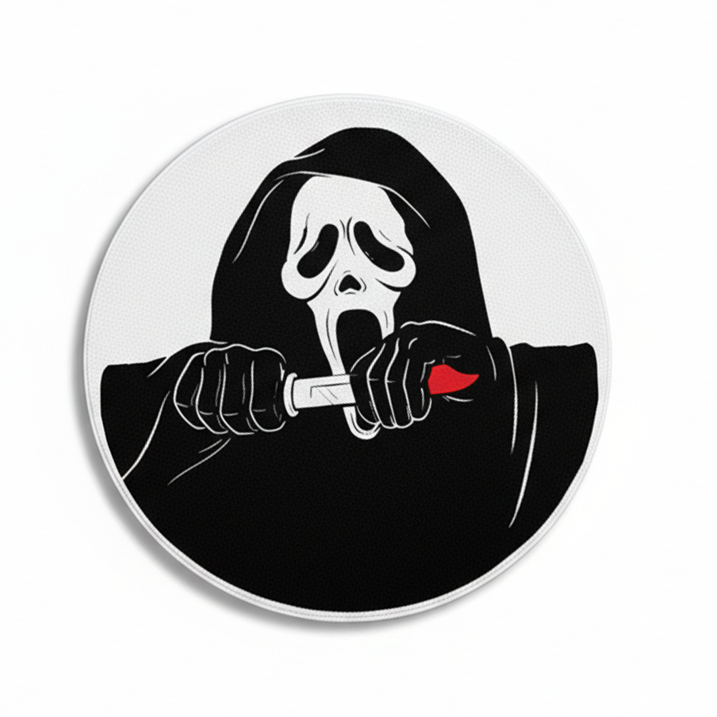 BLOODY GHOST FACE RUG