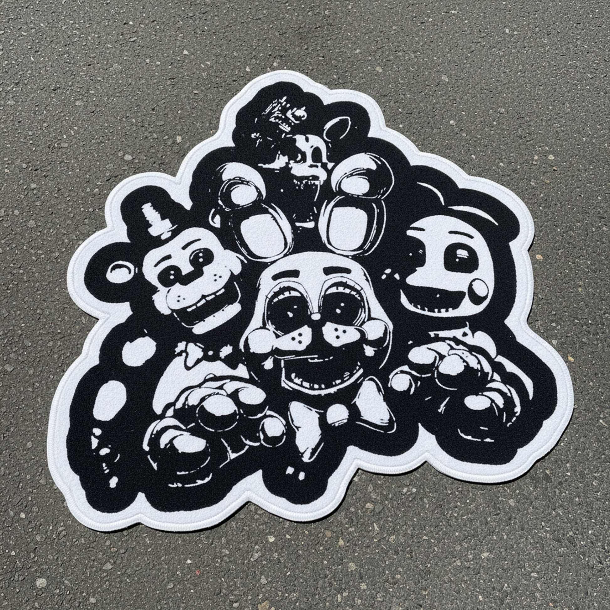 FNAF GROUP RUG