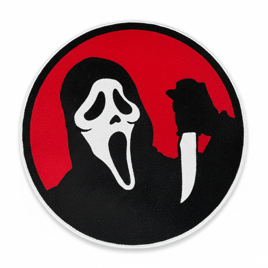 GHOSTFACE RED MOON RUG