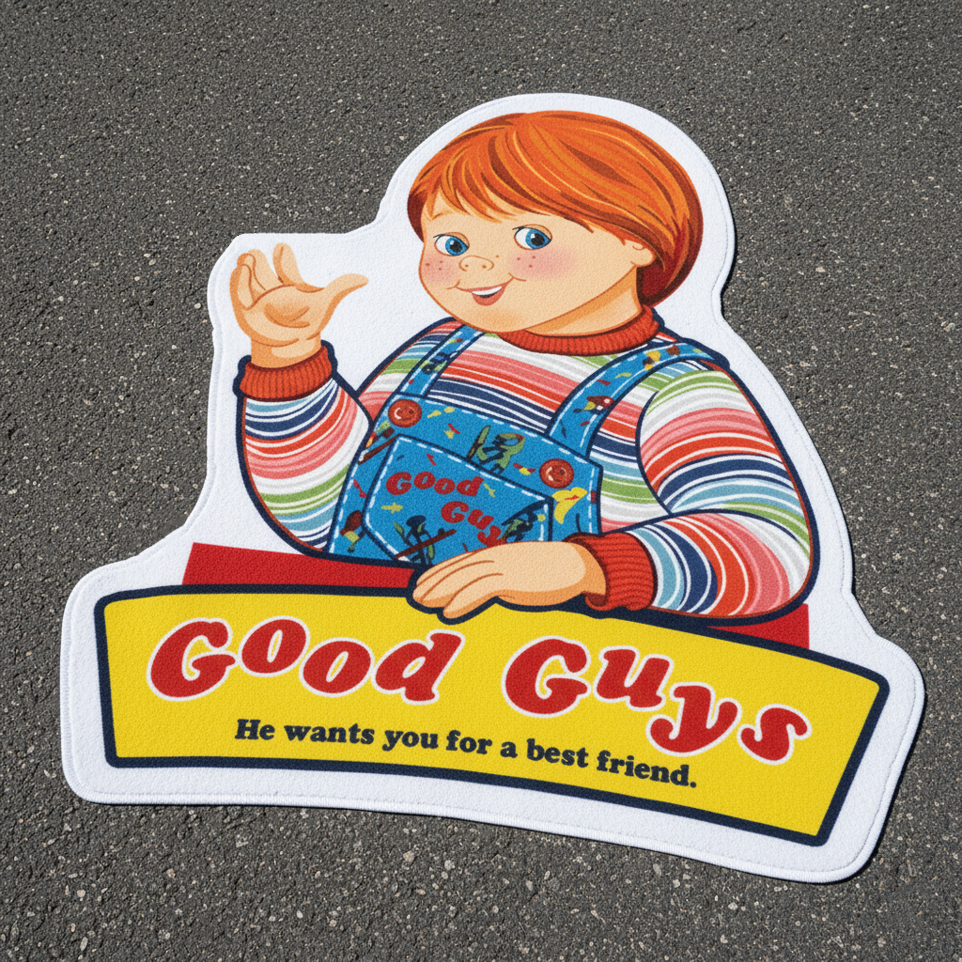 GOOD GUYS LOGO RUG