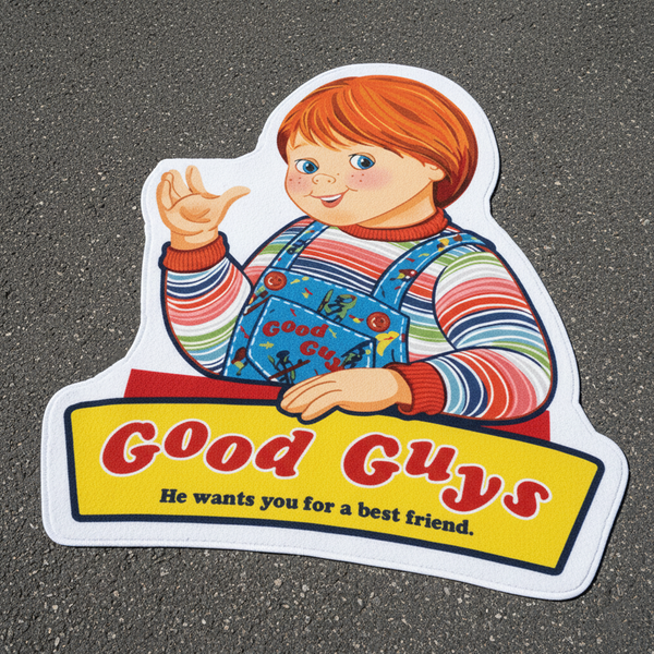 GOOD GUYS LOGO RUG