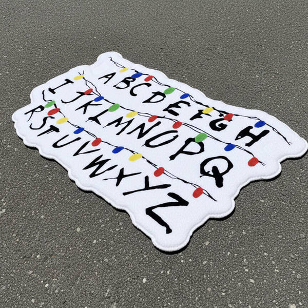 LIGHT WALL ALPHABET RUG