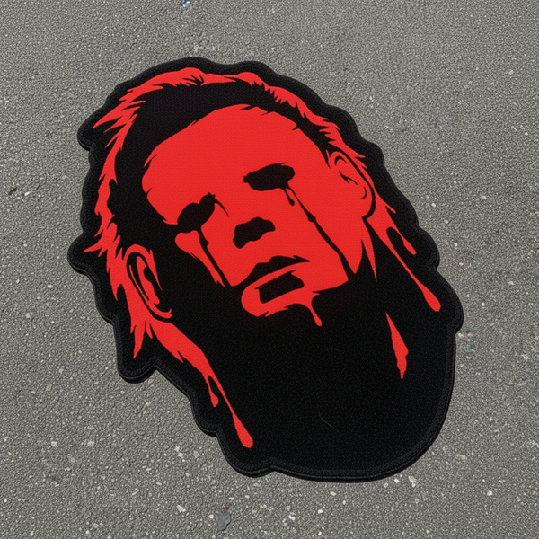 MICHAEL MYERS RED RUG