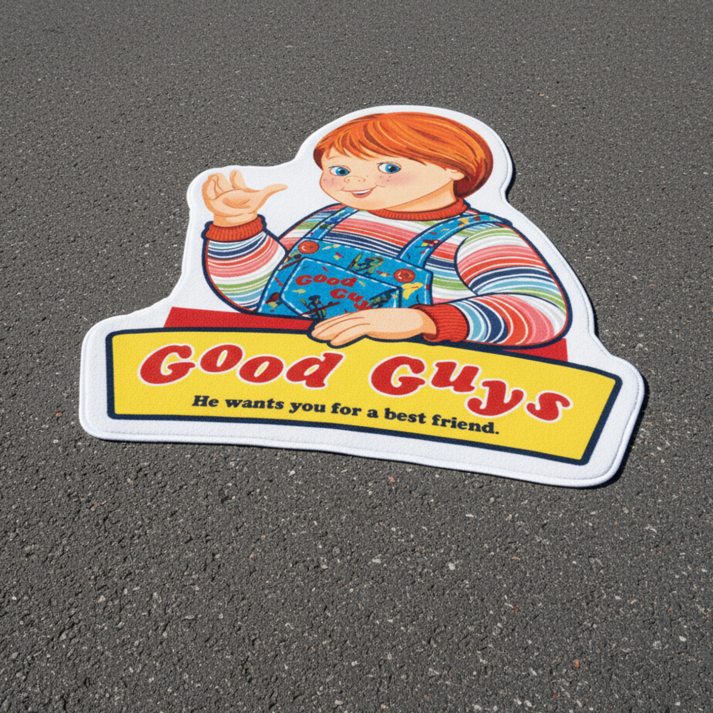 GOOD GUYS LOGO RUG