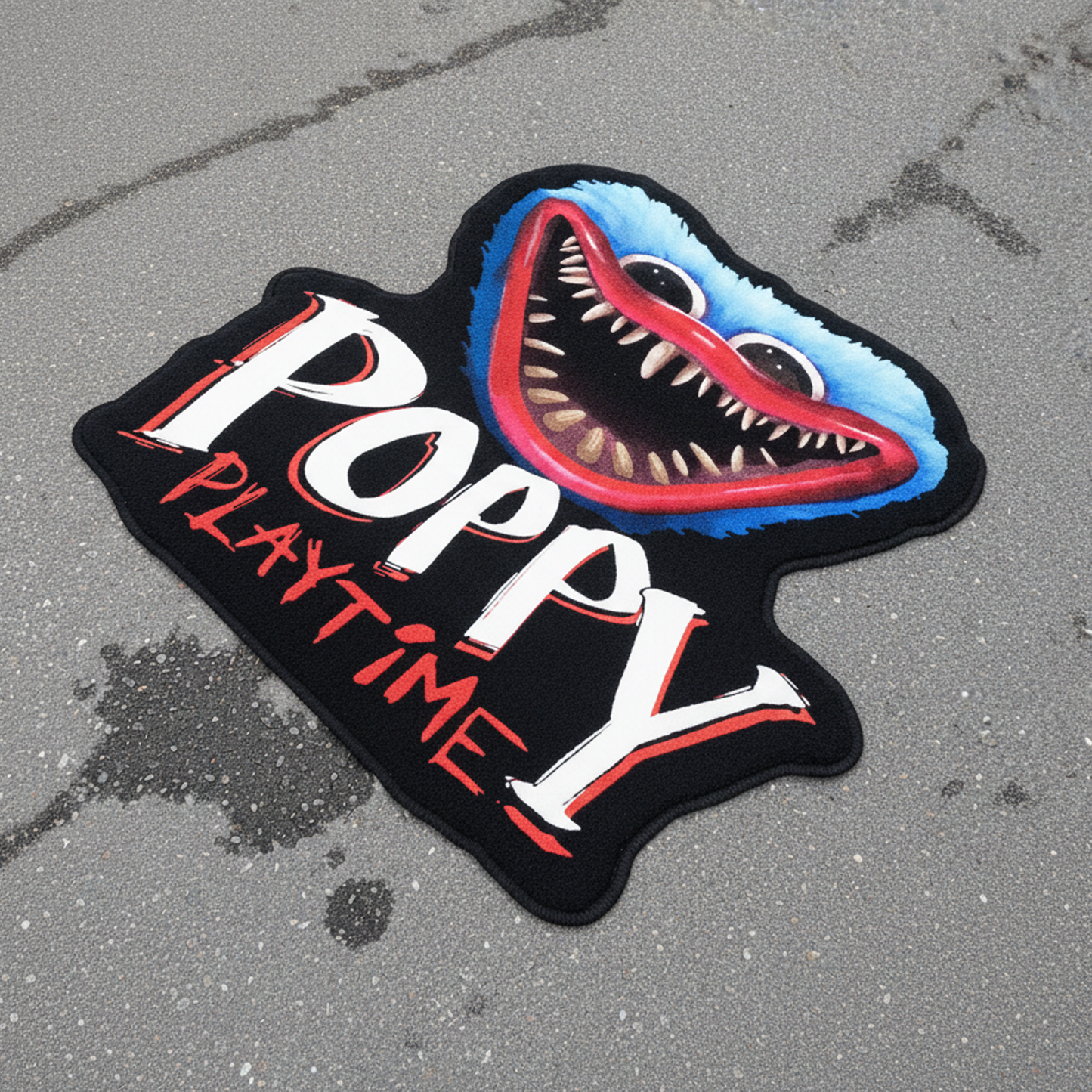 POPPY PLAYTIME LOGO RUG