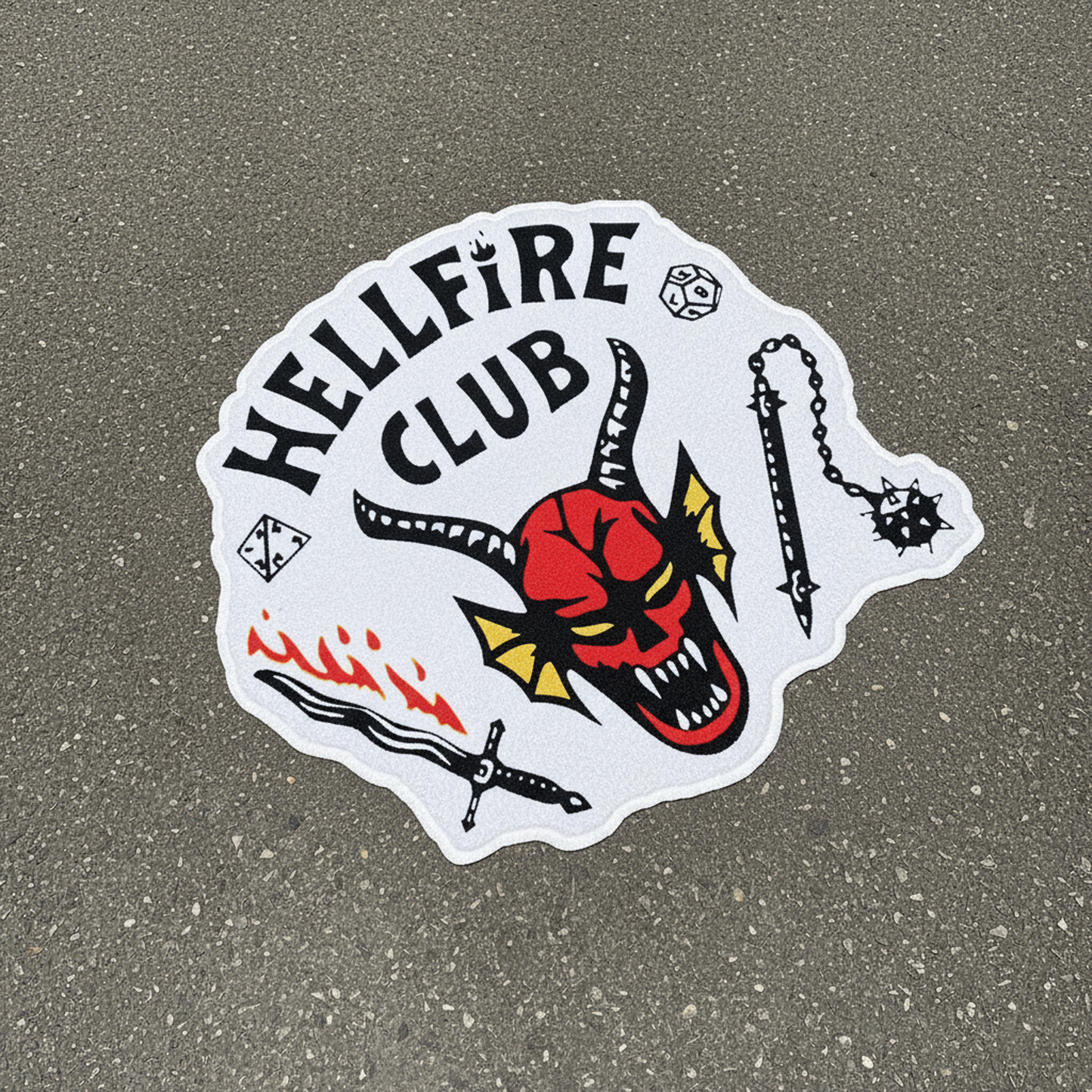 HELLFIRE CLUB RUG